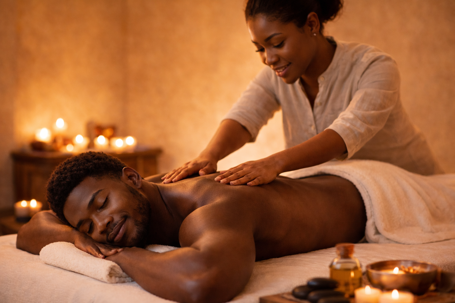 Another full body massage in Nairobi from Amoriah